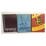 Voyageur year books 1949/1950/1951