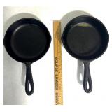 2 Cast iron skillets