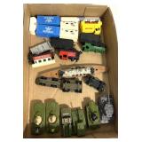 Toy machinery/crates/trains