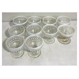 Anchor hocking hobnail glass drinkware
