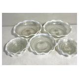 Anchor hocking hobnail glassware