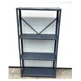Small metal shelving unit