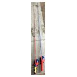 2 kid fishing poles