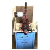 Chain sharpener with stand