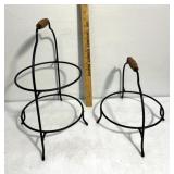 Outdoor planters holders with handles