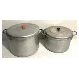 Vintage cooking-boiling pots