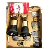 Belt buckles & western collectibles