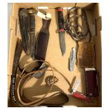 Knives/ belt buckles