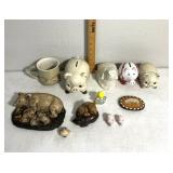 Pig themed decor
