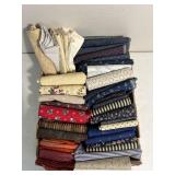 Multicolored fabric (size varies)