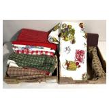 Variety of sizes of fabric/styles