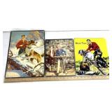Vintage western/outdoor themed jigsaw puzzles