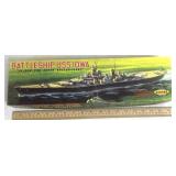 Battleship USS Iowa model
