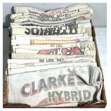 Hickety pickety material-seed-feed bags