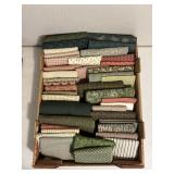 Green & pink themed fabric (size varies)