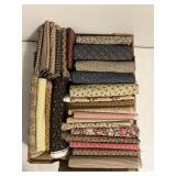 Floral themed fabric (size varies)