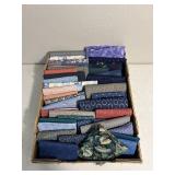 Blue & pink themed fabric (size varies)