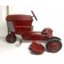 vintage pressed metal pedal tractor