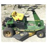John Deere GX 75 riding lawnmower