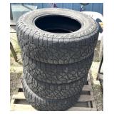 4 used thrasher AT ironhead tires with decent