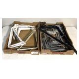 2 boxes of metal brackets/supports