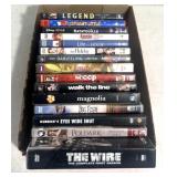 Vty of 15 dvds