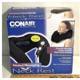 Conair body benefits, heat massaging neck rest