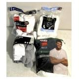 Variety of new socks/T-shirts