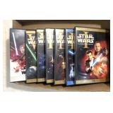 7 Star Wars dvds