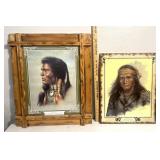 Native American themed wall hangings