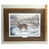 Winter Crossing by Greg Bordignon 1997 (25x30.5