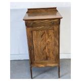 Antique sheet music holder cabinet/withdraw