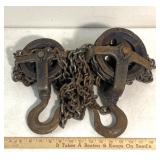 vintage differential chain hoist