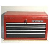 Craftsman toolbox with four drawers and top