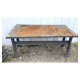 Metal work stand/30" x 60" x 30"