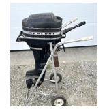 Mercury 110  9.8 hp twin boat motor