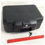 Sentry Safe lockbox with key