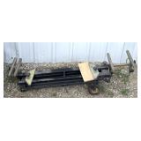 Portable collapsible workbench