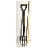 Garden Fork one tine  fixed