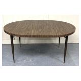 Kitchen table with one large leaf