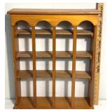 Wall hanging wooden shadowbox 18" x 22"