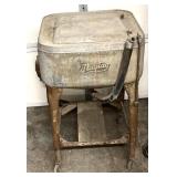 Maytag washer base only/lawn art