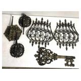 Vintage wall hanging decor plastic