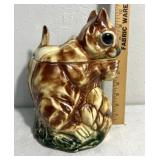 Vintage McCoy squirrel cookie jar