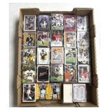 25 packs of sports cards majority football