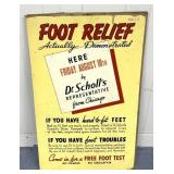 Vintage Advertising, Dr. Schulz foot relief