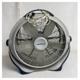 When machine adjustable fan