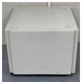 Mobile cart with door 26 x 26 x 21" approximately