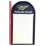 Miller Genuine Draft lettering/message  sign