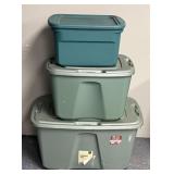 3 storage containers